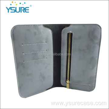 Wallet leather case universal for fashionable suitable